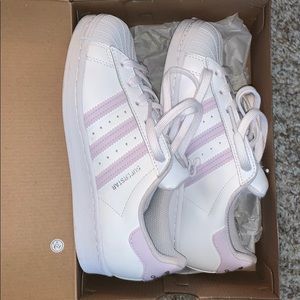 BRAND NEW size US 6 Adidas superstars